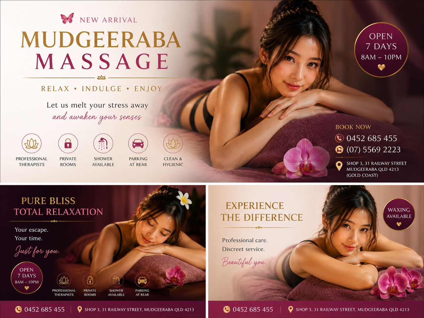 Mudgeeraba Massage services and booking information